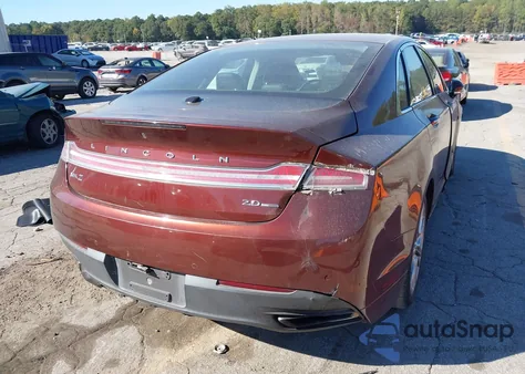 2016 Lincoln Mkz из США, поврежденный, VIN 3LN6L2G93GR612460